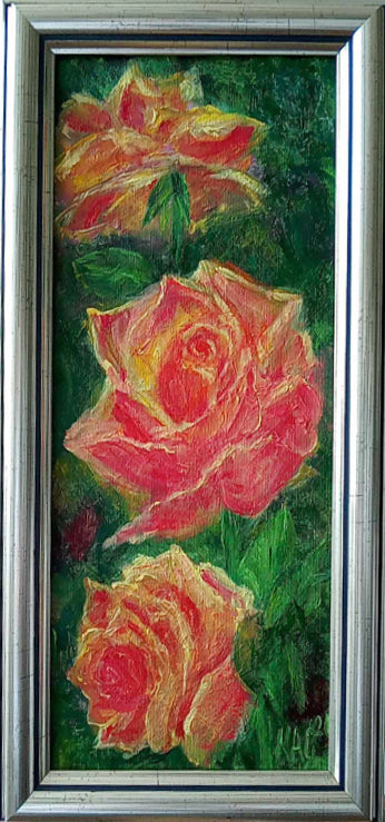 Fire_roses-Rose-flowers-Fire-Orange_Roses-Orange_original_painting-oil_on_canvas-oil_painting-paintings_for_sale-paintings_on_canvas-paintings_near_me-Still_life-landscape