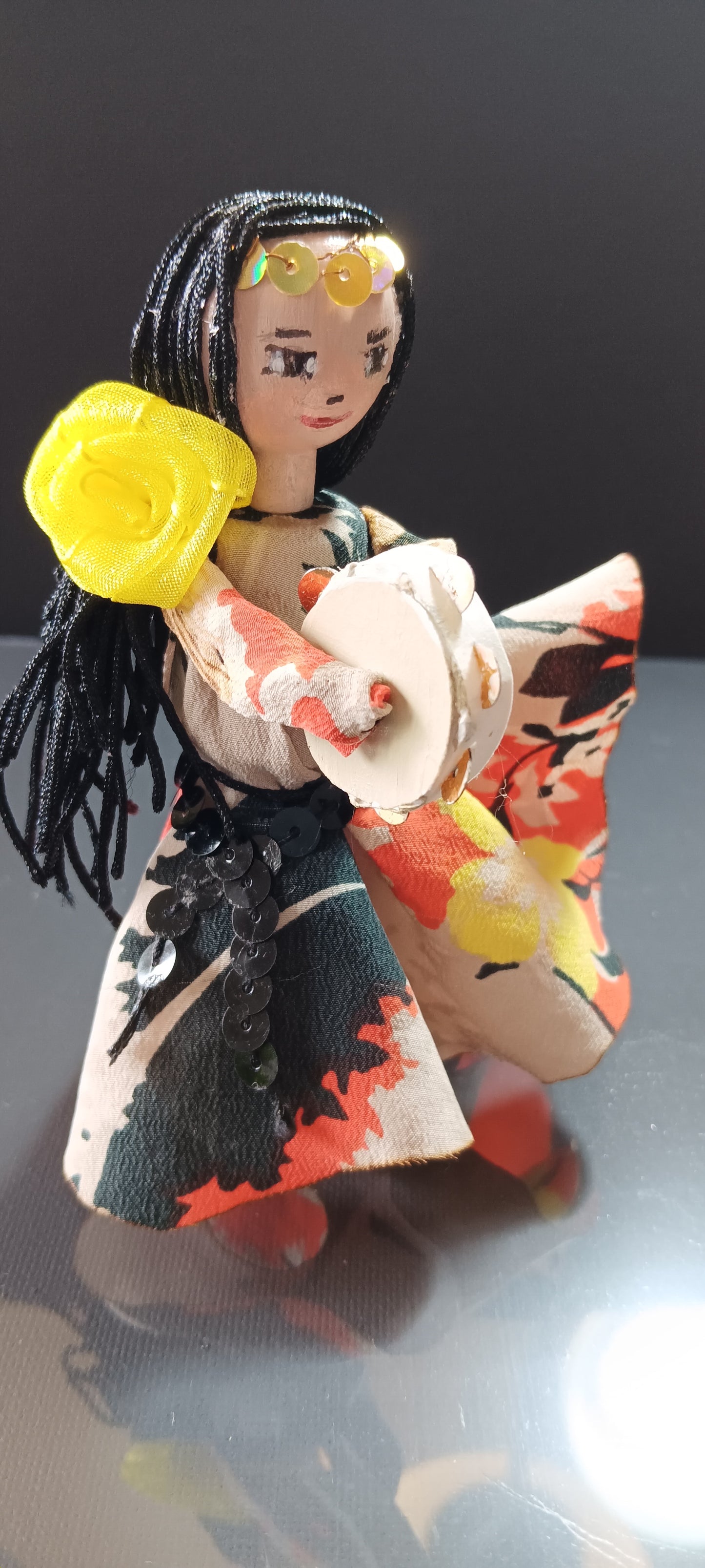 #Ethno #souvenir #handmade #woodendoll #Romaethnicgroup #ChaeShukarie #gypsy #beautifulgypsy #beautifulgypsygirl #gypsydances #gypsydancer