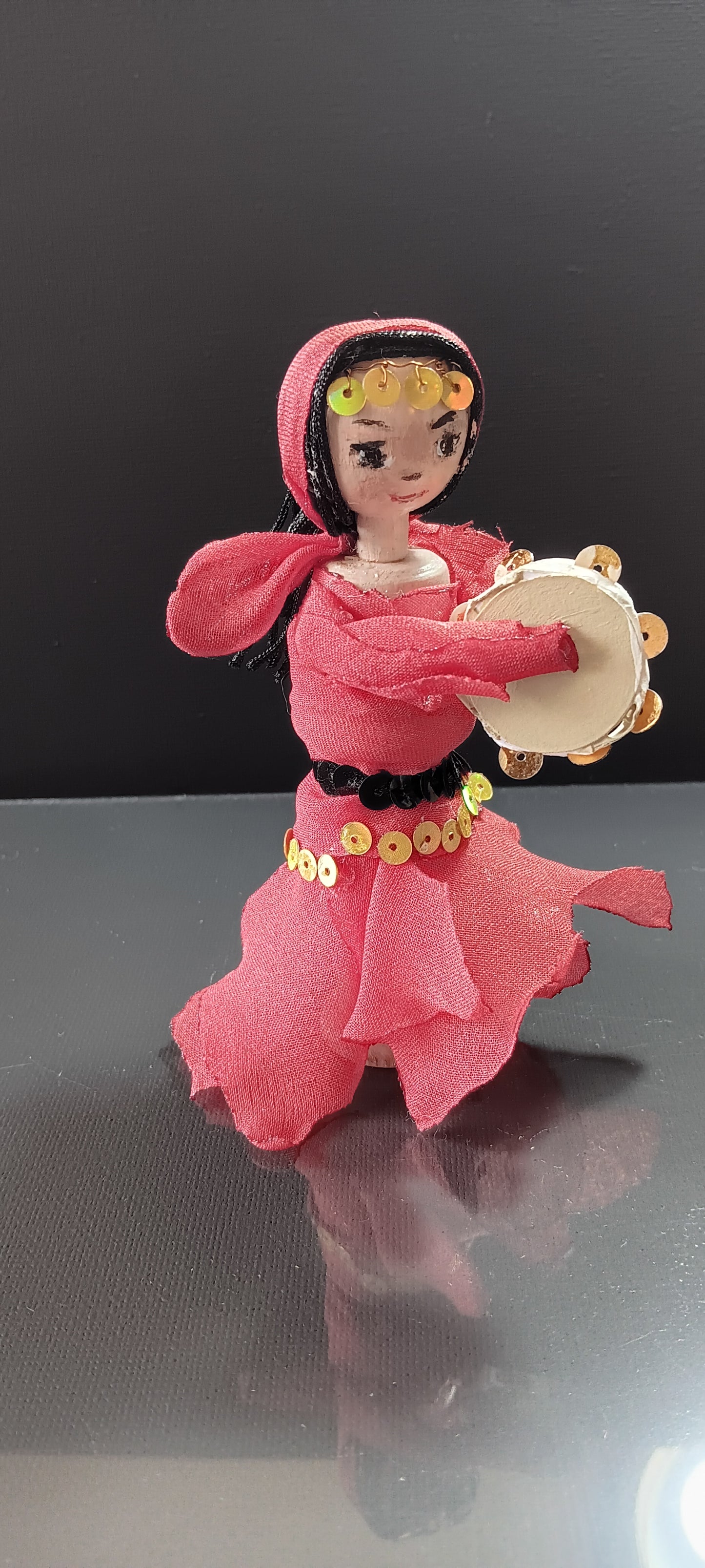 #Ethno #souvenir #handmade #woodendoll #Romaethnicgroup #ChaeShukarie #gypsy #beautifulgypsy #beautifulgypsygirl #gypsydances #gypsydancer