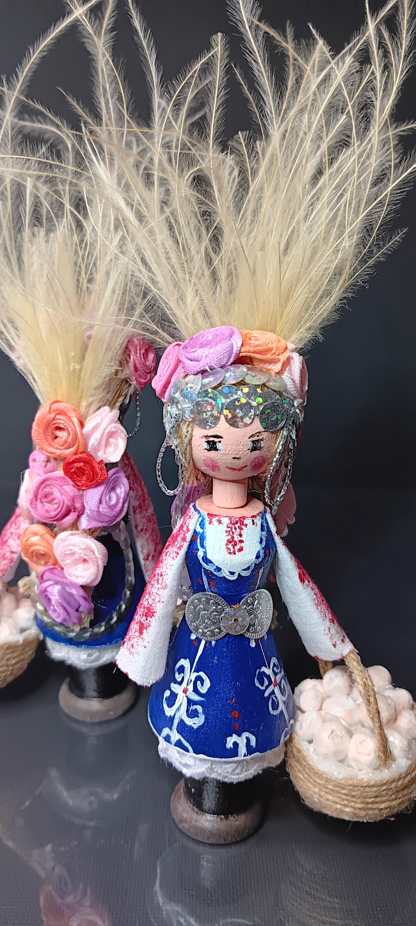 Wooden_doll-Lazarka-Lazarovden-traditions-baskets_with_eggs-customs-spring-Easter-hand-painted-handmade-Angel's_hair-Stipa
