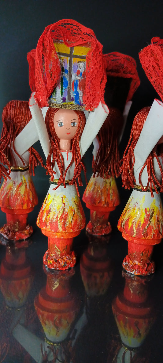 Wooden_doll-Nestinarka-dance-atonement-fire-embers-icon-St_Constantine_and_Helena-traditions-dance_with_an_icon-dance_on_embers-unique-art-artist-KAC-Krasimira_Staleva-Bulgaria-for_you-hand_painted-handmade
